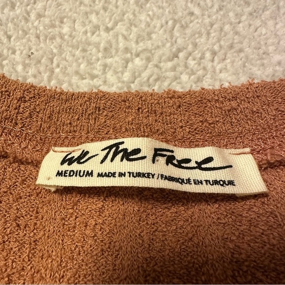 Free People Orange Long Sleeve Top - Picture 7 of 12